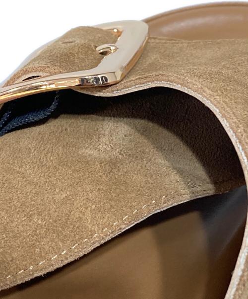 MOHI（モヒ）MOHI (モヒ) SLOBE IENA 別注 バックルサンダル ベージュ サイズ:38の古着・服飾アイテム