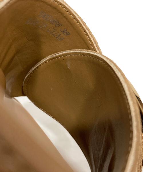 MOHI（モヒ）MOHI (モヒ) SLOBE IENA 別注 バックルサンダル ベージュ サイズ:38の古着・服飾アイテム