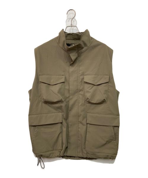 UNITED ARROWS（ユナイテッドアローズ）UNITED ARROWS (ユナイテッドアローズ) ソロテックス ミリタリーベスト カーキ サイズ:Lの古着・服飾アイテム