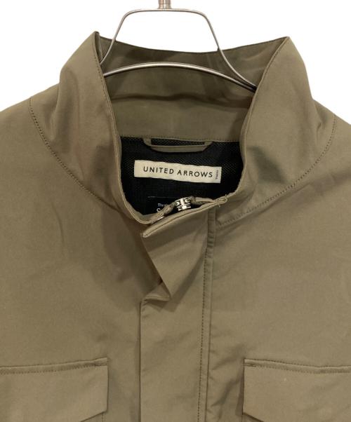 UNITED ARROWS（ユナイテッドアローズ）UNITED ARROWS (ユナイテッドアローズ) ソロテックス ミリタリーベスト カーキ サイズ:Lの古着・服飾アイテム