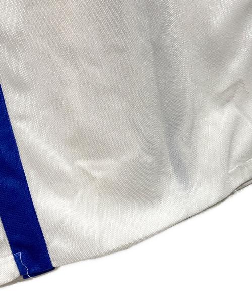 FOTUS（フェトウス）FOTUS (フェトウス) サイバー ダブルジップシャツ ブルー×ホワイト サイズ:-の古着・服飾アイテム