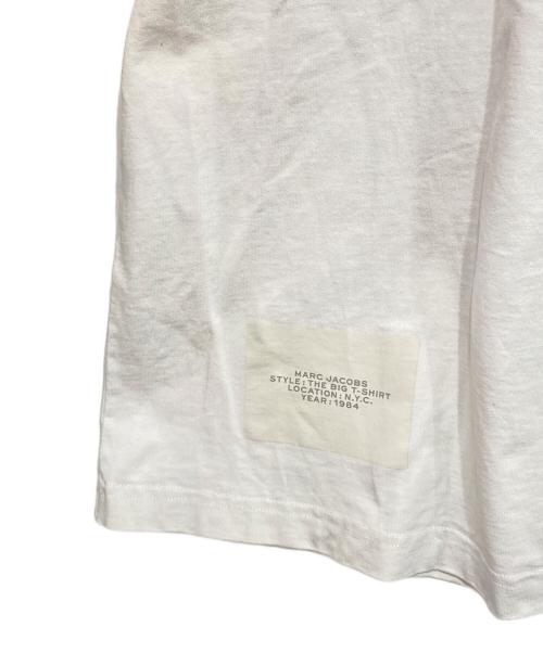 MARC JACOBS（マークジェイコブズ）MARC JACOBS (マークジェイコブス) オーバーサイズロゴTシャツ ベージュ サイズ:O/Sの古着・服飾アイテム