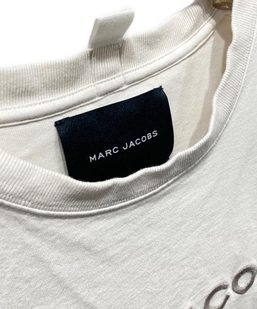 MARC JACOBS（マークジェイコブズ）MARC JACOBS (マークジェイコブス) オーバーサイズロゴTシャツ ベージュ サイズ:O/Sの古着・服飾アイテム