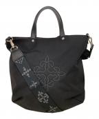 russetラシット）の古着「コーデュラナイロン2WAYトートバッグ」｜ブラック