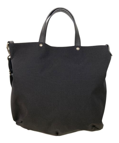 russet（ラシット）russet (ラシット) コーデュラナイロン2WAYトートバッグ ブラックの古着・服飾アイテム