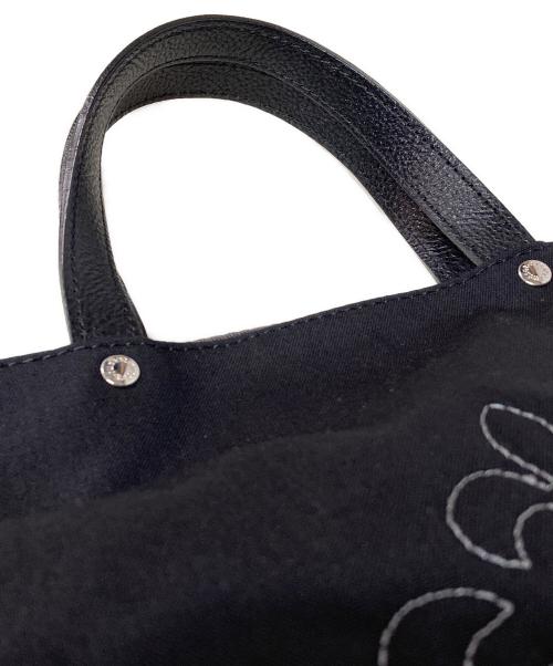 russet（ラシット）russet (ラシット) コーデュラナイロン2WAYトートバッグ ブラックの古着・服飾アイテム