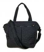 LeSportsacレスポートサック）の古着「SMALL TOTEパフィーブロッサム」｜ブラック