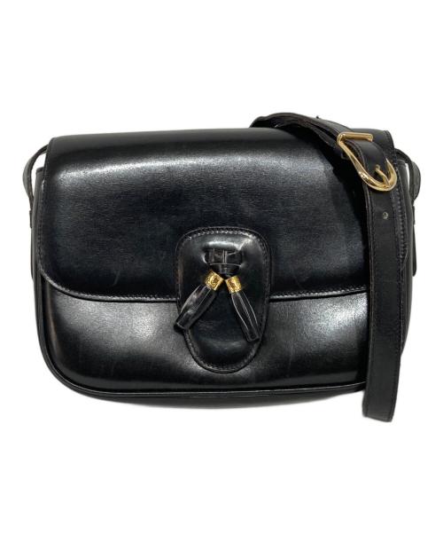 CELINE（セリーヌ）CELINE (セリーヌ) オールドショルダーバッグ ブラックの古着・服飾アイテム