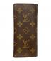LOUIS VUITTON (ルイ ヴィトン) 眼鏡ケース ブラウン：10000円