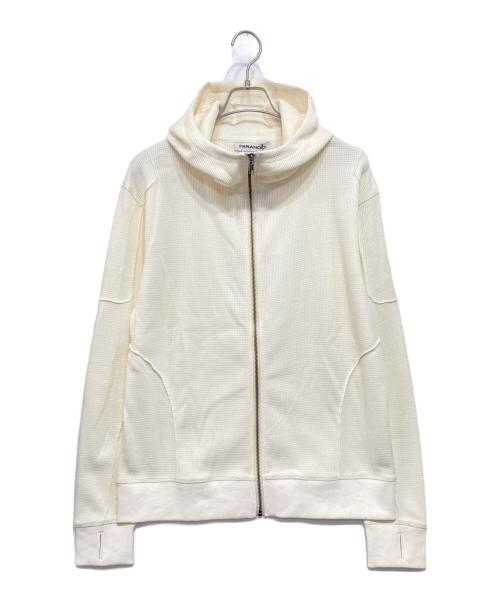 PARANOID（パラノイド）PARANOID (パラノイド) ワッフルサーマルパーカー アイボリー サイズ:Lの古着・服飾アイテム
