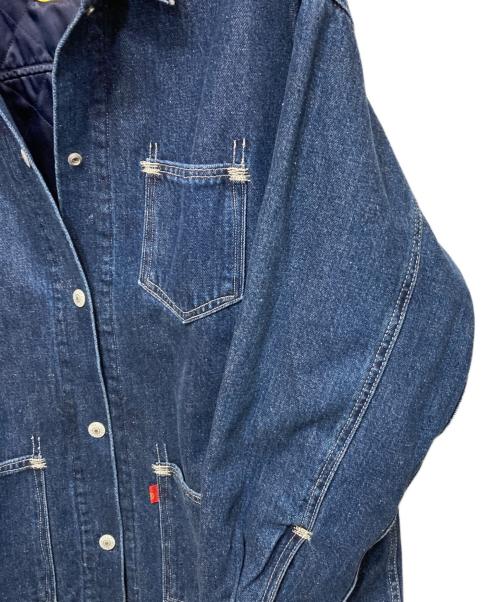 LEVI'S RED（リーバイス レッド）LEVI'S RED (リーバイス レッド) QUILTED CHORE COAT インディゴ サイズ:Ｍの古着・服飾アイテム