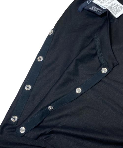 LIMI feu（リミフゥ）LIMI feu (リミフゥ) スナップボタンノースリーブTシャツ ブラック サイズ:2の古着・服飾アイテム