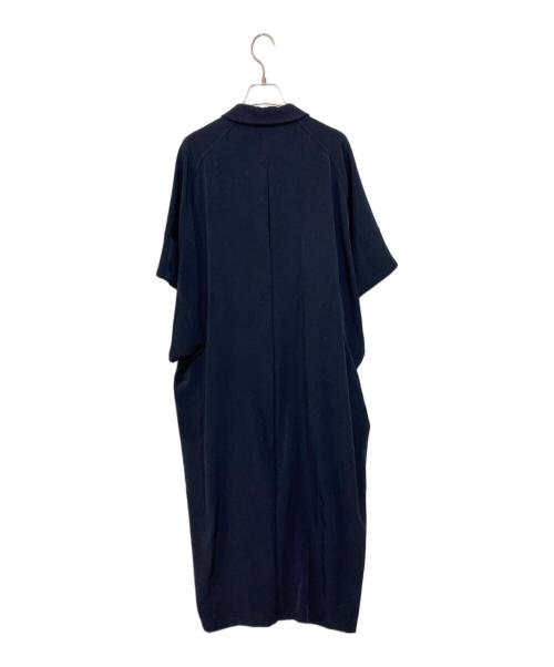 Y's（ワイズ）Y's (ワイズ) スキッパーSSワンピース ネイビー サイズ:2の古着・服飾アイテム
