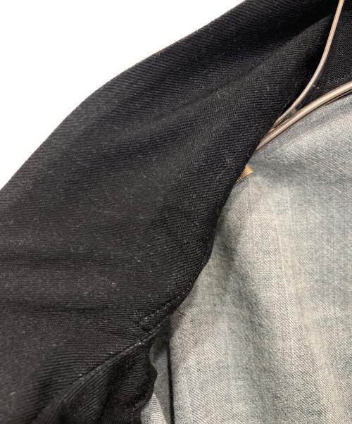 Y's（ワイズ）Y's (ワイズ) フラワープリントシャツワンピース ブラック サイズ:2の古着・服飾アイテム