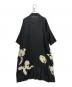 Y's (ワイズ) フラワープリントシャツワンピース ブラック サイズ:2：11000円