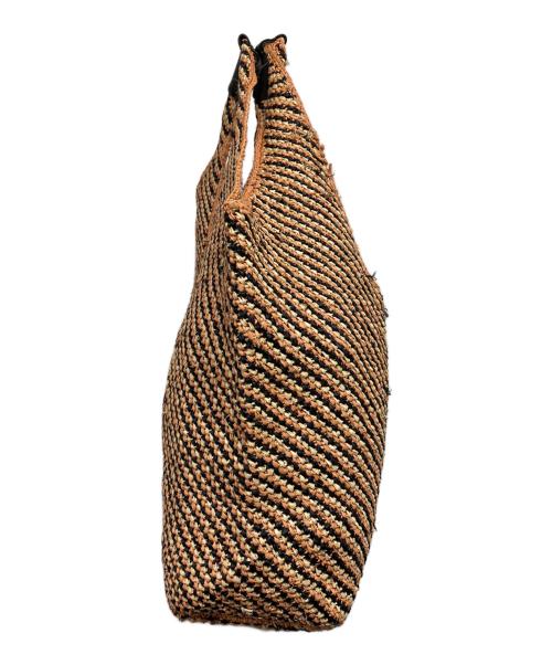 HELEN KAMINSKI（ヘレンカミンスキー）HELEN KAMINSKI (ヘレンカミンスキー) PIAトートバッグ ブラウンの古着・服飾アイテム