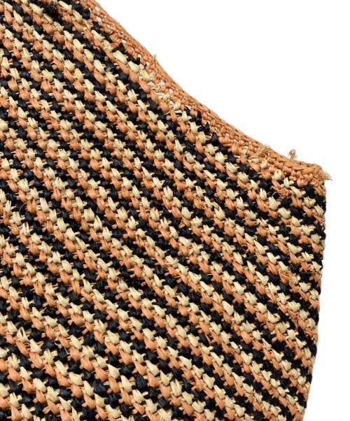 HELEN KAMINSKI（ヘレンカミンスキー）HELEN KAMINSKI (ヘレンカミンスキー) PIAトートバッグ ブラウンの古着・服飾アイテム