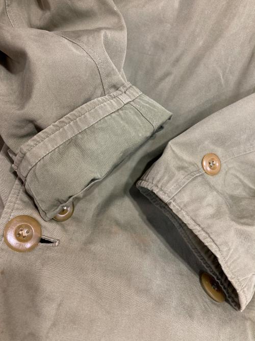 ARMEE FRANCAISE（アルメフランセ）ARMEE FRANCAISE (アルメフランセ) フレンチオフィサーロングコート オリーブ サイズ:-の古着・服飾アイテム