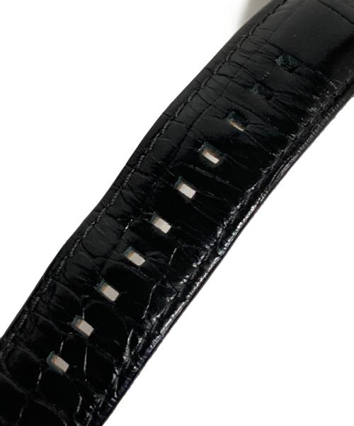 EMPORIO ARMANI（エンポリオアルマーニ）EMPORIO ARMANI (エンポリオアルマーニ) 腕時計 ブラックの古着・服飾アイテム