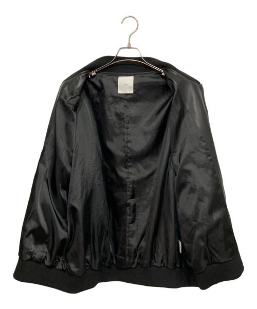 Lui's（ルイス）Lui's (ルイス) フェイクレザーMA-1 ブラック サイズ:FREEの古着・服飾アイテム