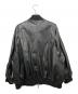 Lui's (ルイス) フェイクレザーMA-1 ブラック サイズ:FREE：9000円