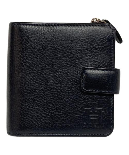 HIROFU（ヒロフ）HIROFU (ヒロフ) スクエアウォレット ネイビーの古着・服飾アイテム