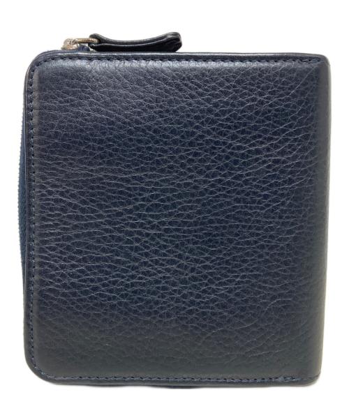 HIROFU（ヒロフ）HIROFU (ヒロフ) スクエアウォレット ネイビーの古着・服飾アイテム