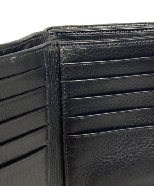 HIROFU（ヒロフ）HIROFU (ヒロフ) スクエアウォレット ネイビーの古着・服飾アイテム