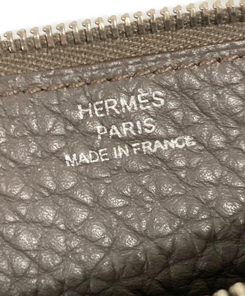HERMES（エルメス）HERMES (エルメス) ドゴンGMエトゥープ-コインケース グレーの古着・服飾アイテム