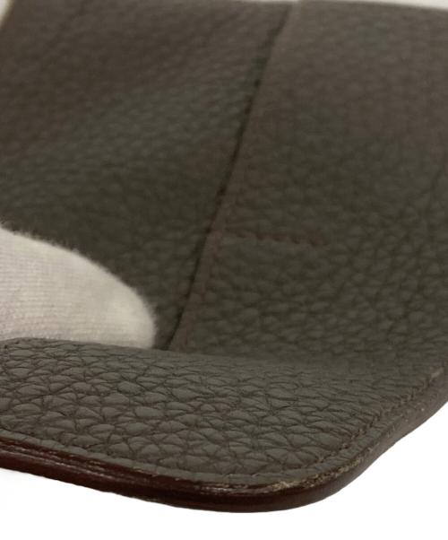 HERMES（エルメス）HERMES (エルメス) ドゴンGMエトゥープ-コインケース グレーの古着・服飾アイテム