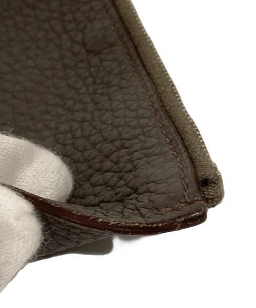 HERMES（エルメス）HERMES (エルメス) ドゴンGMエトゥープ-コインケース グレーの古着・服飾アイテム