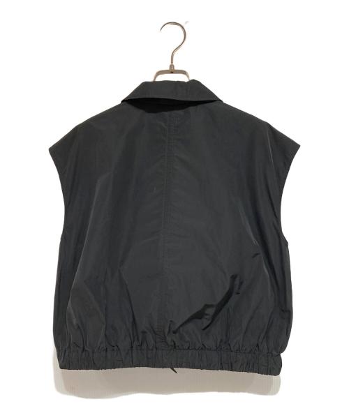 emmi atelier（エミアトリエ）emmi atelier (エミアトリエ) eco ewcノースリーブワークブルゾン ブラック サイズ:Fの古着・服飾アイテム