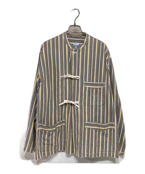 JOURNAL STANDARD relume（ジャーナルスタンダード レリューム）JOURNAL STANDARD relume (ジャーナルスタンダード レリューム) スリーピングストライプシャツ マルチカラー サイズ:Mの古着・服飾アイテム