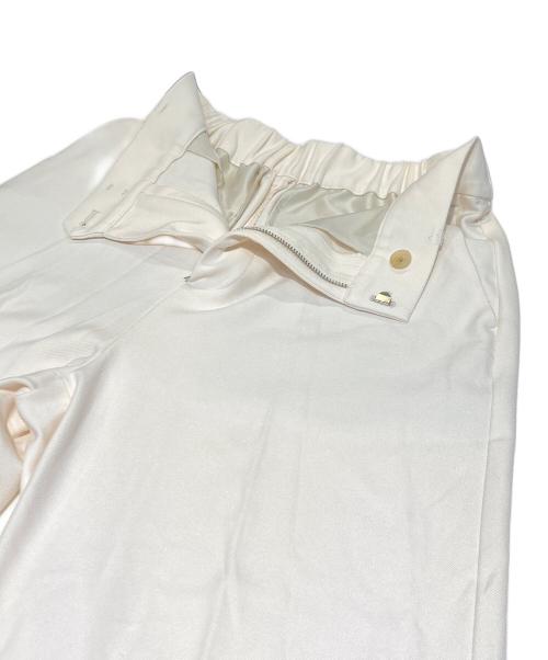 BEAUTY&YOUTH UNITED ARROWS（ビューティーアンドユースユナイテッドアローズ）BEAUTY&YOUTH UNITED ARROWS (ビューティーアンドユースユナイテッドアローズ) ツイルバックゴムストレートパンツ ベージュ サイズ:Mの古着・服飾アイテム