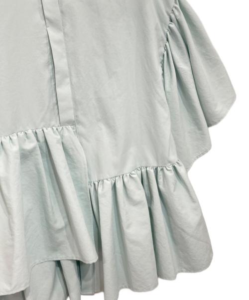 UNITED ARROWS TOKYO（ユナイテッドアローズトウキョウ）UNITED ARROWS TOKYO (ユナイテッドアローズトウキョウ) シャーリングブラウス グリーン サイズ:36の古着・服飾アイテム