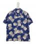 Sun Surf（サンサーフ）の古着「KAHANAMOKU COTTON HAWAIIAN SHIRT “DUKE'S PINEAPPLE”」｜アイボリー×ブルー