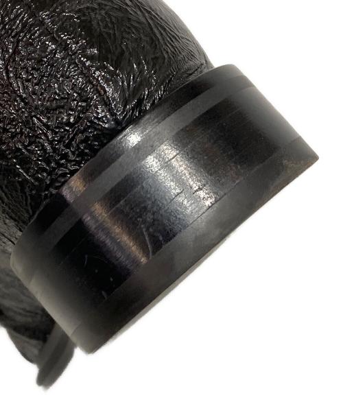 MARTINE ROSE（マーティン・ローズ）MARTINE ROSE (マーティン・ローズ) Leather flats-パテントスクエアトゥローファー ブラック サイズ:43の古着・服飾アイテム