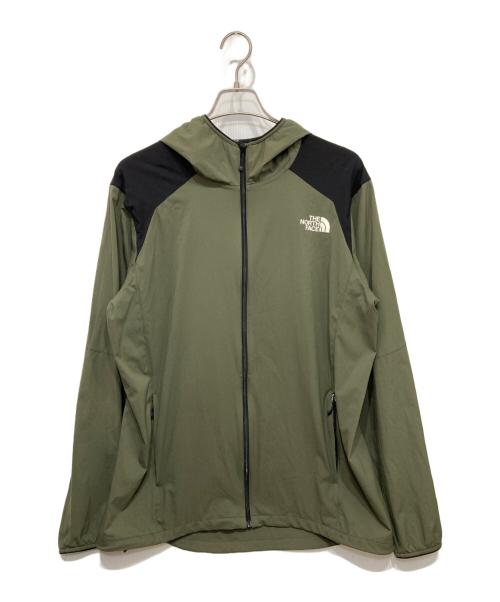 THE NORTH FACE（ザ ノース フェイス）THE NORTH FACE (ザ ノース フェイス) エニータイムウィンドフーディ カーキ サイズ:XLの古着・服飾アイテム