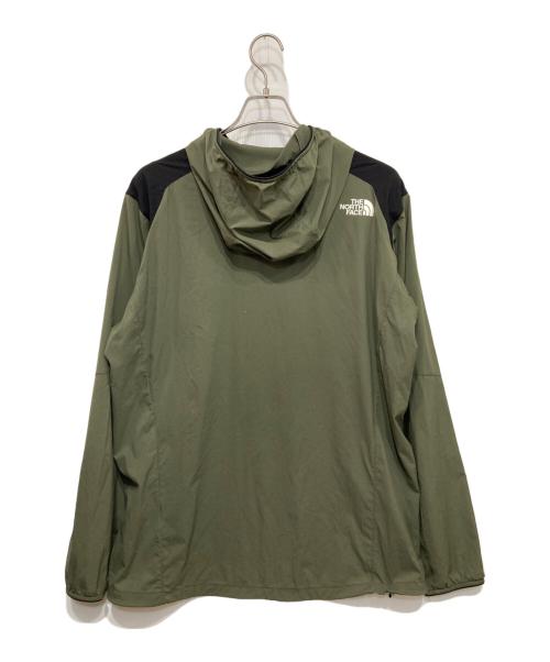 THE NORTH FACE（ザ ノース フェイス）THE NORTH FACE (ザ ノース フェイス) エニータイムウィンドフーディ カーキ サイズ:XLの古着・服飾アイテム