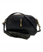 TOFF&LOADSTONEトフアンドロードストーン）の古着「ショルダーバッグ」｜ブラック