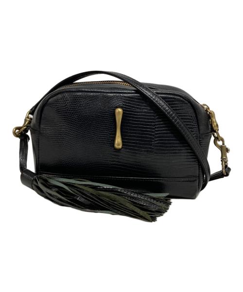 TOFF&LOADSTONE（トフアンドロードストーン）TOFF&LOADSTONE (トフアンドロードストーン) ショルダーバッグ ブラックの古着・服飾アイテム