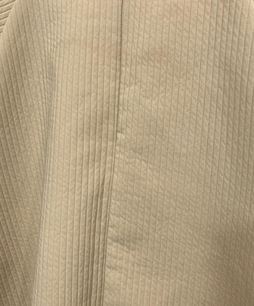 CLANE（クラネ）CLANE (クラネ) STRIPE QUILT PUFF TOPS グリーン サイズ:2の古着・服飾アイテム