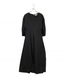 UNITED ARROWS MARW（マルゥ ユナイテッドアローズ）の古着「バルーンワンピース」｜ブラック