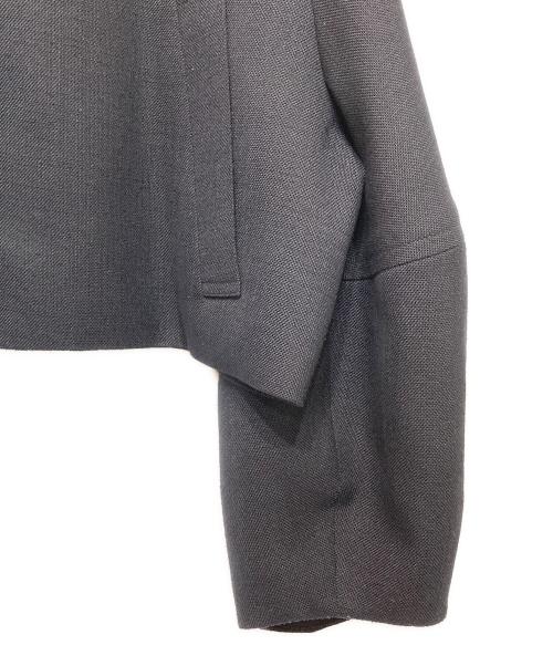 CLANE（クラネ）CLANE (クラネ) コクーン スリーブ ショート ジャケット ネイビー サイズ:1の古着・服飾アイテム
