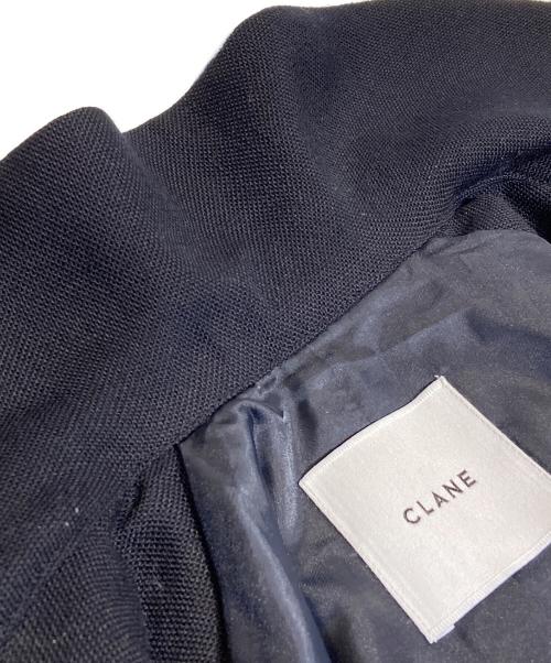 CLANE（クラネ）CLANE (クラネ) コクーン スリーブ ショート ジャケット ネイビー サイズ:1の古着・服飾アイテム