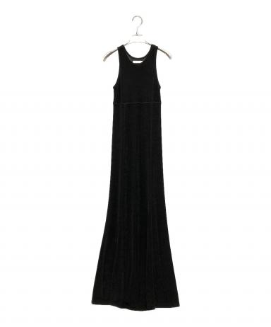 中古・古着通販】anuke (アンヌーク) Jersey Maxi Onepiece ブラック 