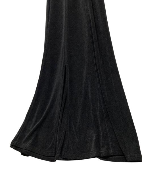 anuke（アンヌーク）anuke (アンヌーク) Jersey Maxi Onepiece ブラック サイズ:36の古着・服飾アイテム