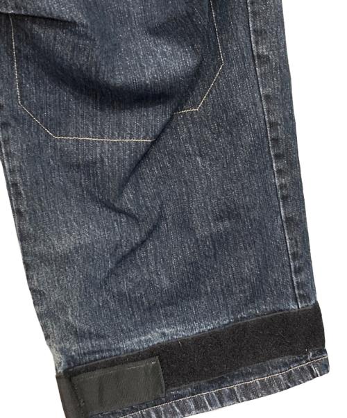 MARITHE+FRANCOIS GIRBAUD（マリテフランソワジルボー）MARITHE+FRANCOIS GIRBAUD (マリテフランソワジルボー) ベルクロシャトルパンツ velcro shuttle pants インディゴ サイズ:33の古着・服飾アイテム