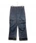MARITHE+FRANCOIS GIRBAUD（マリテフランソワジルボー）の古着「ベルクロシャトルパンツ velcro shuttle pants」｜インディゴ
