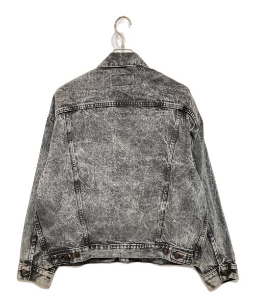 LEVI'S（リーバイス）LEVI'S (リーバイス) 80'sケミカルウォッシュ ブラックデニムジャケット グレー サイズ:XLの古着・服飾アイテム